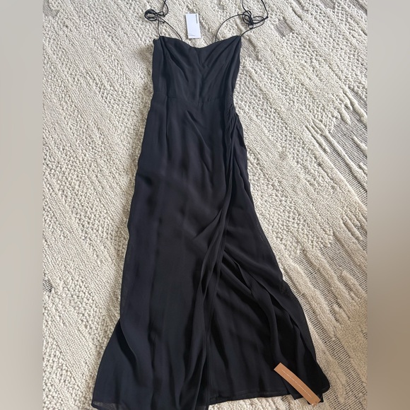 NWT REFORMATION Kourtney Side Slit Dress - Picture 7 of 16